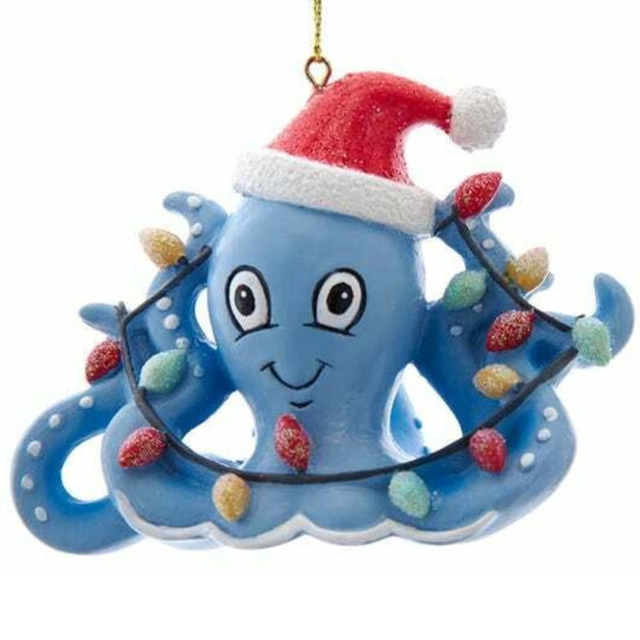 Kurt Adler Christmas Octopus Ornament 3 Kurt Adler Christmas Octopus Ornament