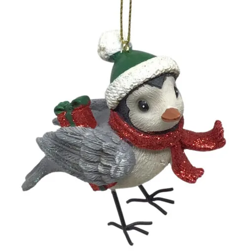 Kurt Adler Chickadee With Red Scarf Ornament -Hot Sale Kurt Adler Store 010633C Chickadee With Red Scarf Ornament kurt adler 29092.1646415464