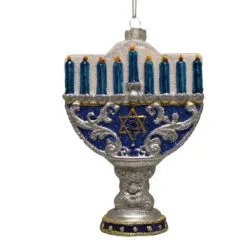 Kurt Adler Noble Gems™ Happy Hanukkah Lights Ornament