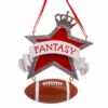 Kurt Adler Fantasy Football With Star Ornament For Personalization 1 Kurt Adler Fantasy Football With Star Ornament For Personalization -Hot Sale Kurt Adler Store a2209 09624.1654524100